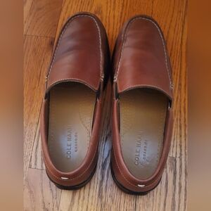 Men's Cole Haan Grand‎ OS Loafers Size 9.5 Brown Slip On Leather